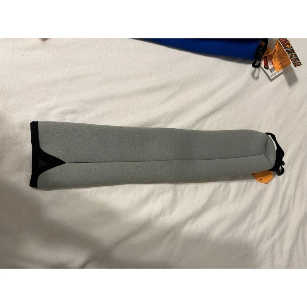 Iron Gloves Insulated Bat Warmer Cover Baseball Softball 2 1/4” Bats - GRAY